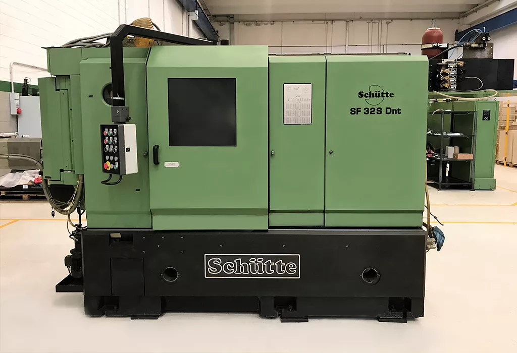 Kullanılmış çok milli torna mı arıyorsunuz? Kullanılmış Schütte SF32 S-DNT'yi keşfet. Axis'in kusursuz tornasını bul;üretimini geliştir - 5